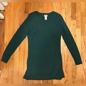 Duluth Trading Co Women's S'no Sweat Crewneck Tunic Sweater